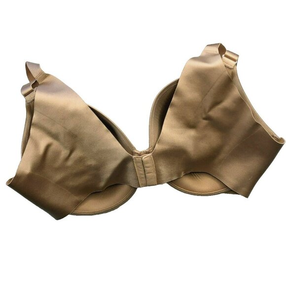 Soma Vanishing Back Full Coverage Bra 40DDD Underwired Beige - Picture 3 of 6
